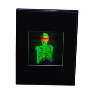 3D Skeleton 2-Channel Hologram Picture (DESK STAND), Collectible EMBOSSED Type Film