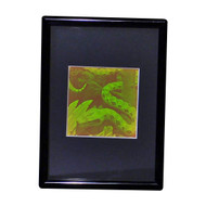 3D Snake Hologram Picture (FRAMED), Collectible Polaroid Photopolymer Film
