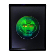3D Space Mask Hologram Picture (FRAMED), Collectible EMBOSSED Type Film