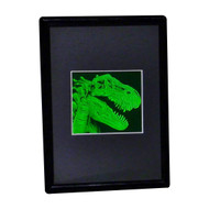 T- Rex Head 2-Channel Hologram Picture (FRAMED), Collectible Hologram Picture