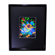 3D Time (Large) Hologram Picture(FRAMED), Collectible EMBOSSED Type Film