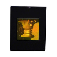 3D Vase-Face 2-Channel Hologram Picture (DESK STAND), Collectible Photopolymer Type Film