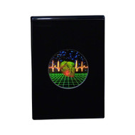 Heart With Heartline & Grid Small Hologram Picture (DESK STAND), 3D Collectible Embossed Type Animated Stereogram