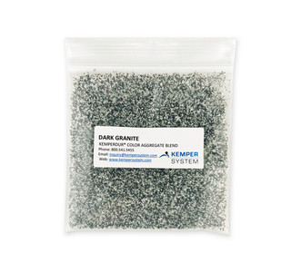 Cerma Quartz Color Aggregate Sand, Dark Granite