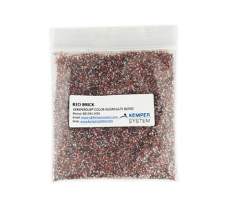 S-Grade Cermaquartz Color Aggregate - Red Brick