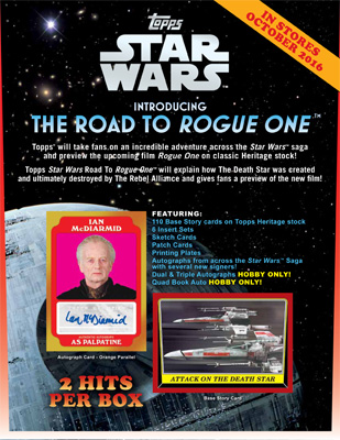 Star Wars Road to Rogue One Sell Sheet