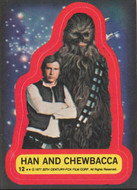 1977 Topps Star Wars Series 2 Sticker Set (11)