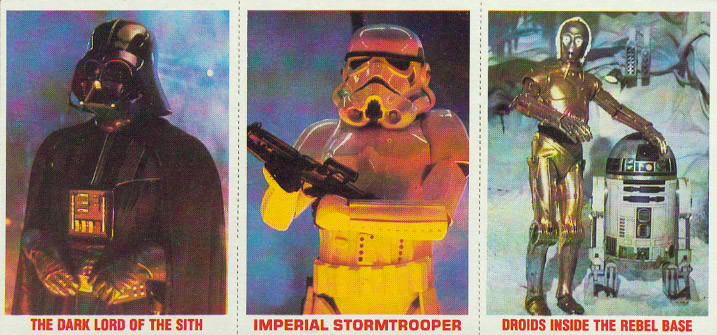 Details about   Star Wars Empire Strikes Back 1981 Burger King Trading Card Set 36 cards 