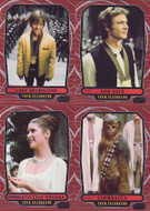 2012 Topps Star Wars Galactic Files Series 1 Set + 2 Chase Sets (368)