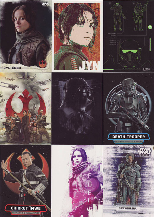 2016 Topps Star Wars Rogue Series 1 Mini Master Set 173