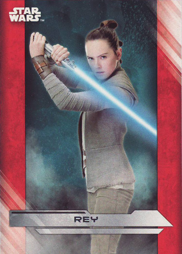 Star Wars Force Awakens Series 1 Complete 100 Card Green Parallel Base Set 