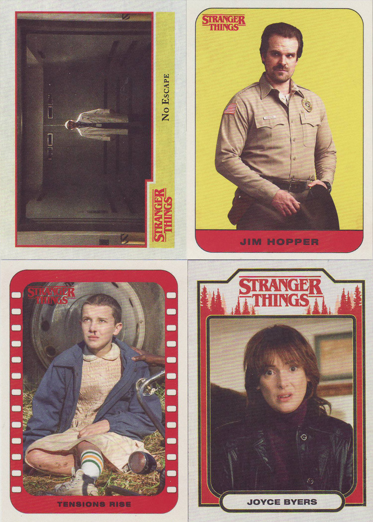 2018 Topps Stranger Things Season 1 Mini Master Set (150