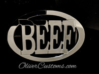 custom name belt buckle