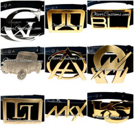 custom logo belt buckle