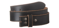 leather snap belt