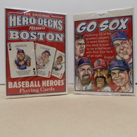 Red Sox playing cards