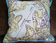 16" Pillow ~  Canobie Lake