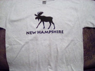 Youth (14-16) Large NH Moose t-shirt