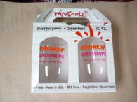 Drunkin' grownups wine glasses