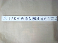 Lake Winnisquam sign 