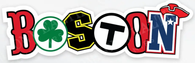 BOSTON TEAM STICKER