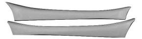 RB1007  1949-1977 VW Beetle and 1971-1979 Super Beetle Custom Running Boards for Use With 2" Wider Non-Flared Front Fenders and 3" Wider Non-Flared Rear Fenders-PAIR