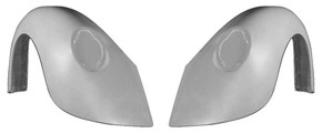 F302W 1949-1977 VW Beetle and 1973-1979 VW Super Beetle NON-FLARED 2" Wider than Stock Rear Fenders, Indentions are for 1973-1979 Tail Lights-PAIR