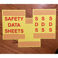 A photograph of the 3 Piece SDS Binder Cover Kit