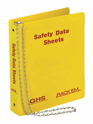 Ghs Safety Data Sheet 3 Ring Binders W 36 Chain English And Trilingual Ghs Safety Data Sheet 3 Ring Binders W 36 Chain English And Trilingual