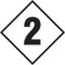 Image of  a number "2" Hazard Panel.