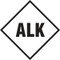 Image of  an "Alkali" Hazard Panel.