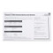 Photograph of blank OSHA 300A record keeping form.