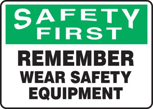 A drawing of the sign as described in the product description.
