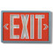 Picture of the Self-luminous Tritium-powered Exit Sign with a Gray frame.