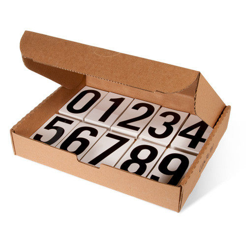 Vinyl Single Numbers and Kits for DOT Placards, 3.5