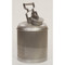 A photograph of a 02128 stainless steel eagle disposal safety can, with 5 gallon capacity.