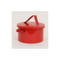 A photograph of red 02144 galvanized steel eagle safety bench and cans with 8 quart capacity.