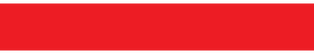 A drawing of an unrolled section of blank red barricade tape.