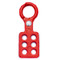 A photograph of a 07020 zing 1" recycled lockout hasp in aluminum.