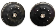 A photograph of the top side of two G1540SH Replacement Spray Heads.