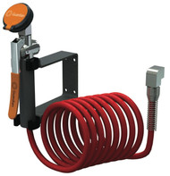 A photograph of a Guardian G5016 Drench Hose Unit, Wall Mounted.