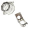 A photograph of a 07151 push button safety cover lockout devices, both clear and metal.