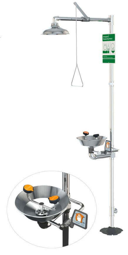 Guardian G1950 Series Safety Stations w/ with Eye/Face Wash