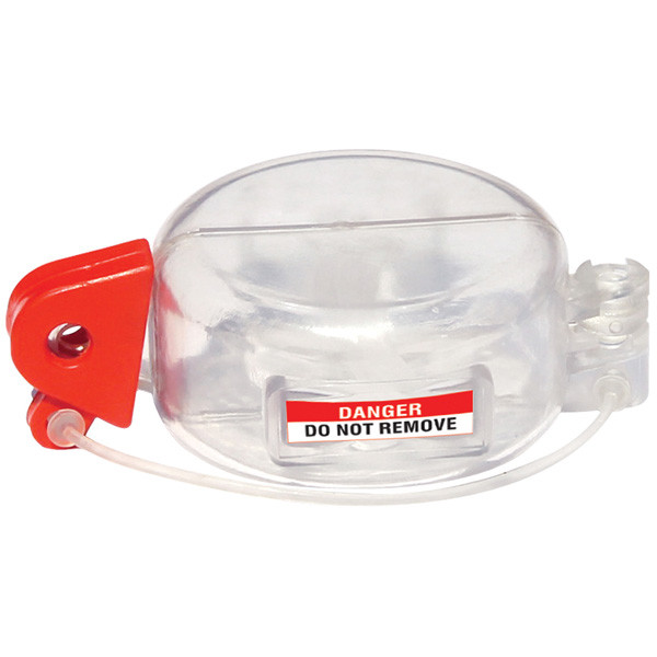 Standard Push Button Lockout Device, Clear