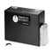 A photograph of a black 06050 lockable suggestion box.
