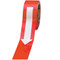 A photograph of a roll of red and white 06403 directional arrow tape.