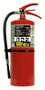 A photo of an Ansul Sentry 10 lb dry chemical extinguisher.