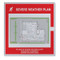 A photograph of  a standard Severe Weather Map/Plan Holder 08200, (map not included).