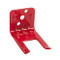 Red 3" fork-style hanger hook  for 5-6 lb extinguishers