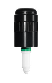 A photograph of a cg-561-04 chem-cap™ replacement plug and control knob, 0-20 mm.